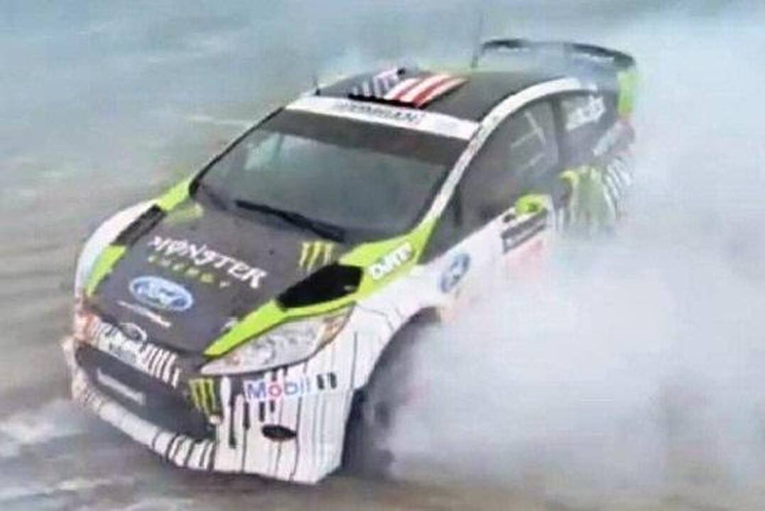 Ralio legenda Kenas Blockas sės prie naujo „monstro“ vairo