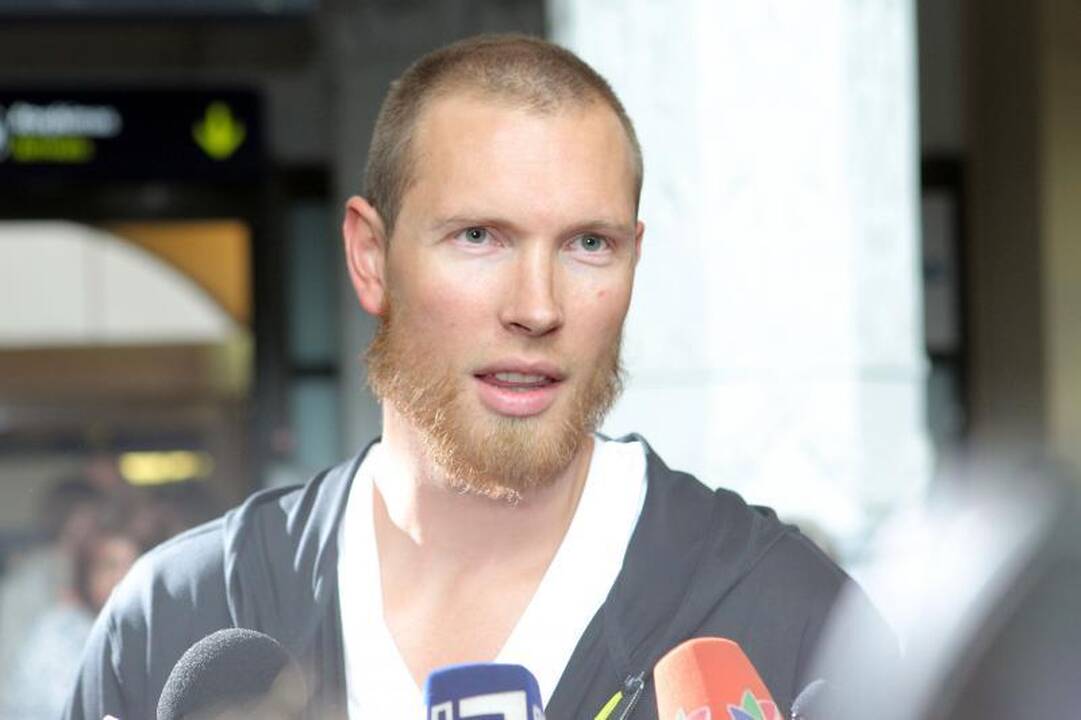 M.Pocius ir D.Songaila: esame pasiruošę atiduoti visas jėgas rinktinei