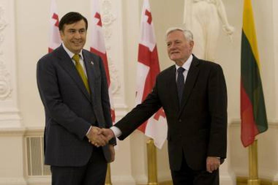 M.Saakašvilis: „Lietuva – Europos sąžinė“ (papildyta)