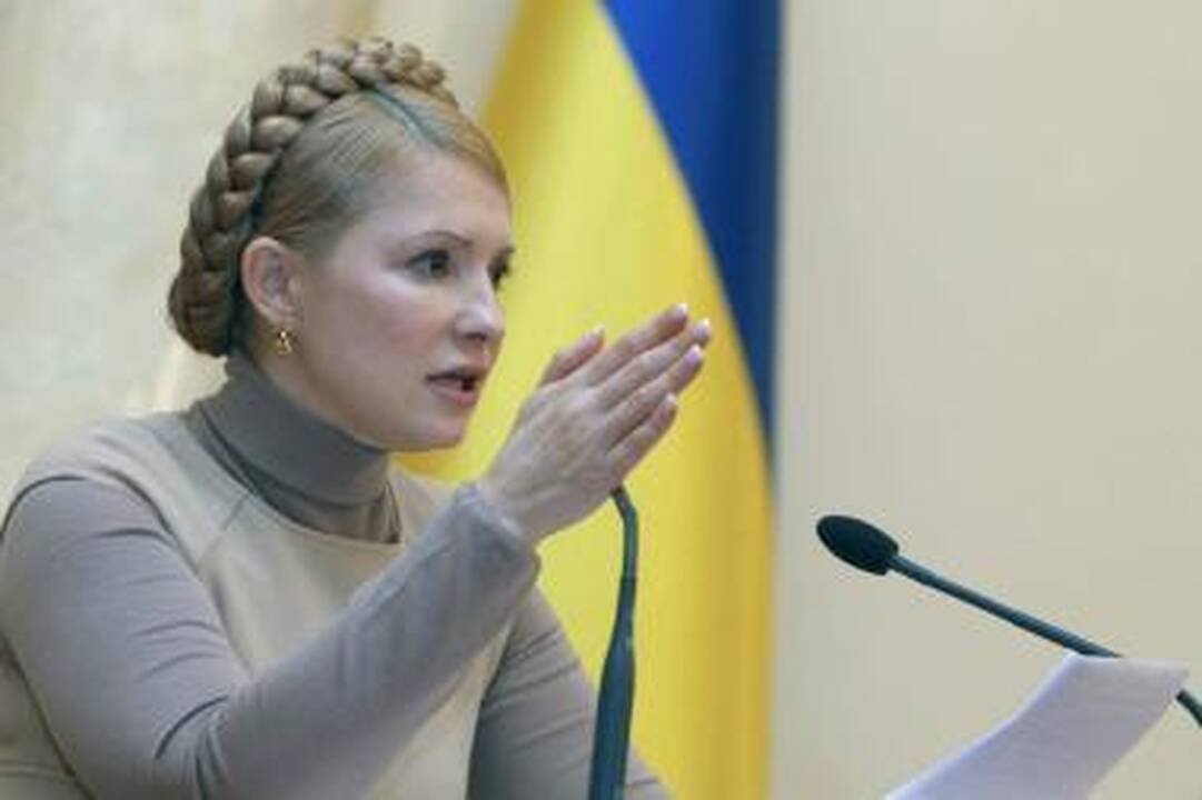 Ukrainos parlamentas atleido J.Tymošenko vyriausybę
