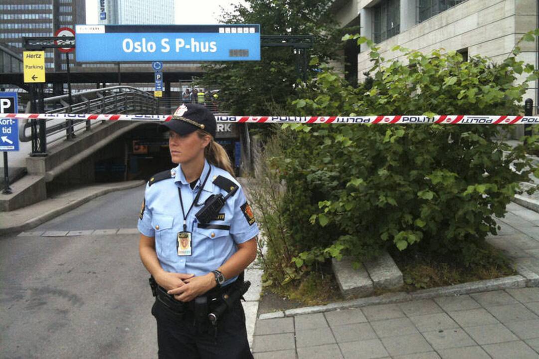 Oslo traukinių stotis iš dalies evakuota dėl įtartino krepšio
