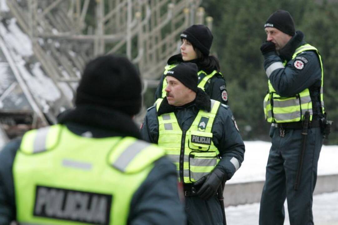 Švenčių dienomis policija dirbs sustiprintomis pajėgomis