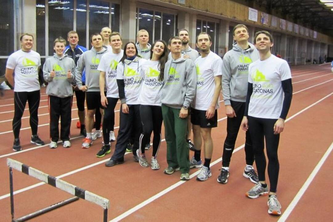 „Kauno maratono“ komanda sieks aukso Jonavoje 