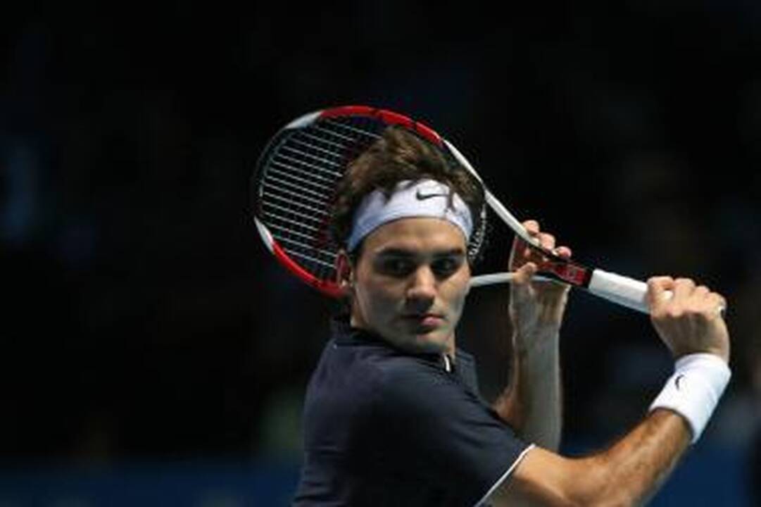 ATP serijos Londono teniso turnyre šveicaras žaidžia pergalingai