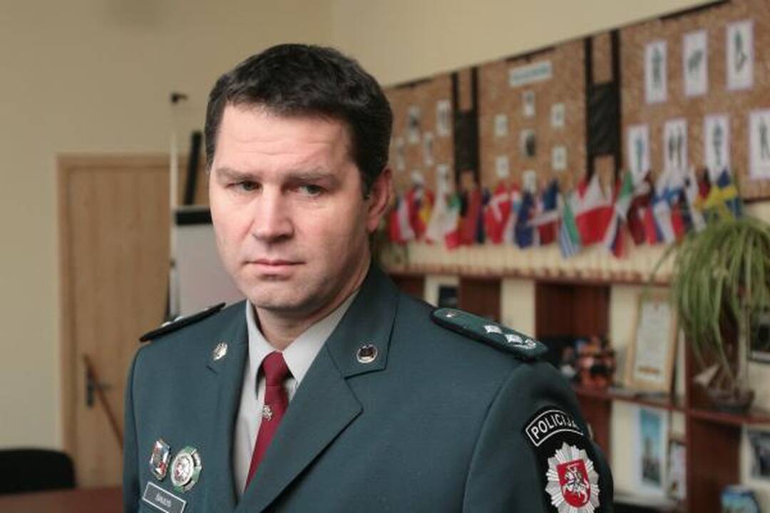 Trakų policijos vadovas pasiprašė į žemesnes pareigas