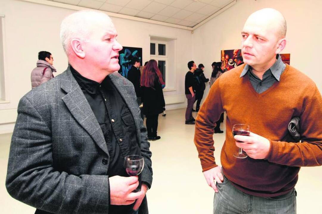 Mokytojo ir mokinio parodoje – dvi tapybos atodangos