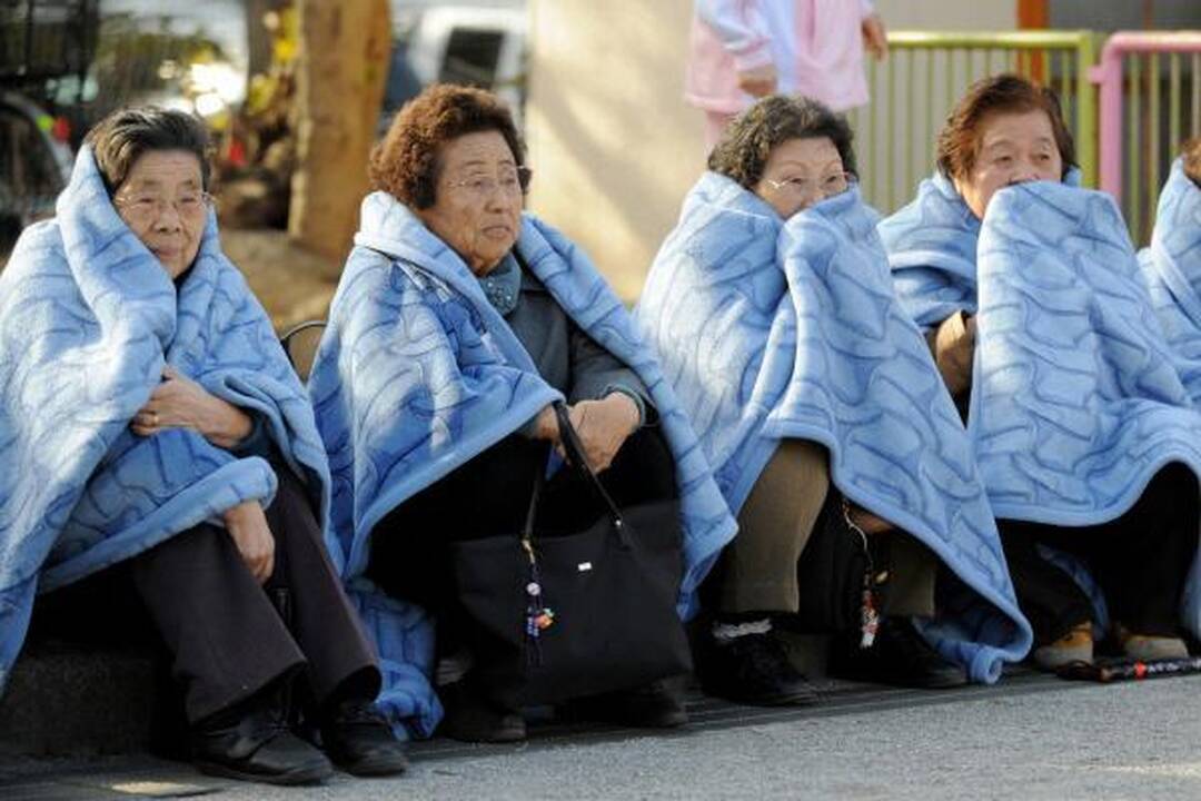 Japonijoje drebėjimas ir cunamis nusinešė šimtus gyvybių (papildyta 16.30 val.)