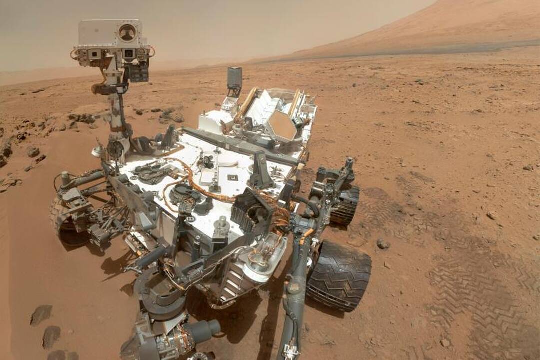 NASA išjungė „Curiosity“ - šįkart dėl naujausio saulės žybsnio