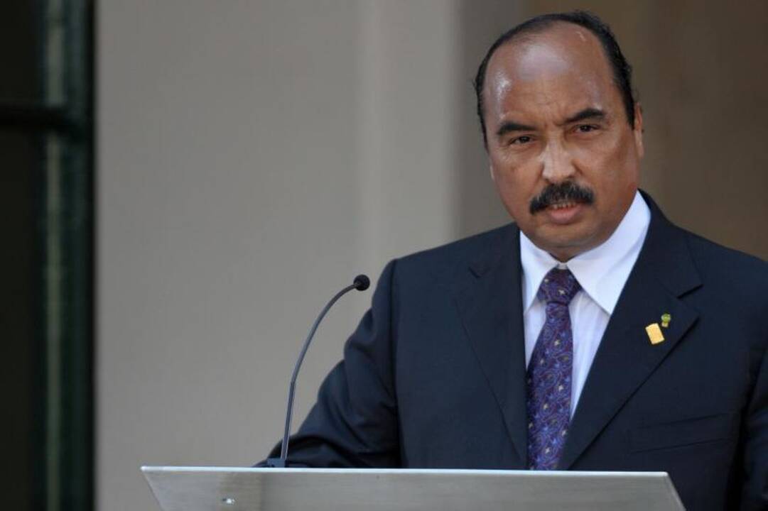 Mauritanijos prezidentą atsitiktinai kliudė armijos kulka (papildyta)