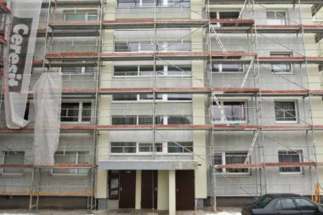 Valdžia finansuos tik 15 proc. būsto atnaujinimo išlaidų 