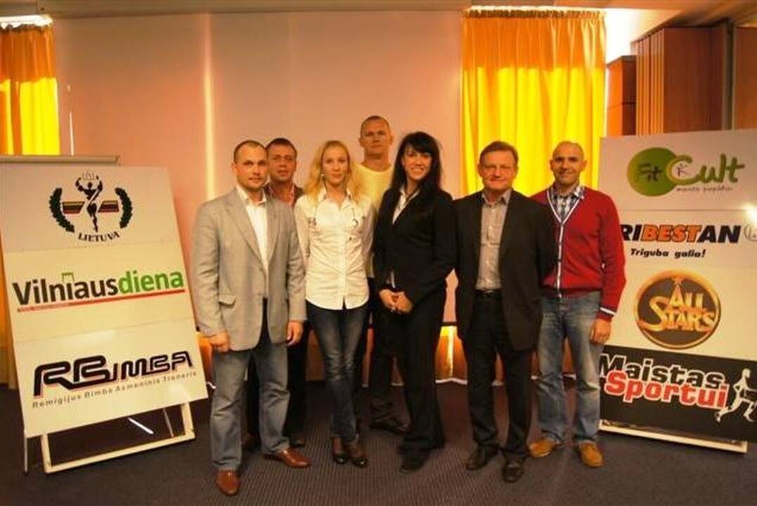 Vilniuje vyko kultūrizmo ir fitnio trenerių seminaras