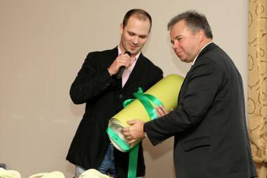 Žaliuosius metus vainikavo apdovanojimų ceremonija