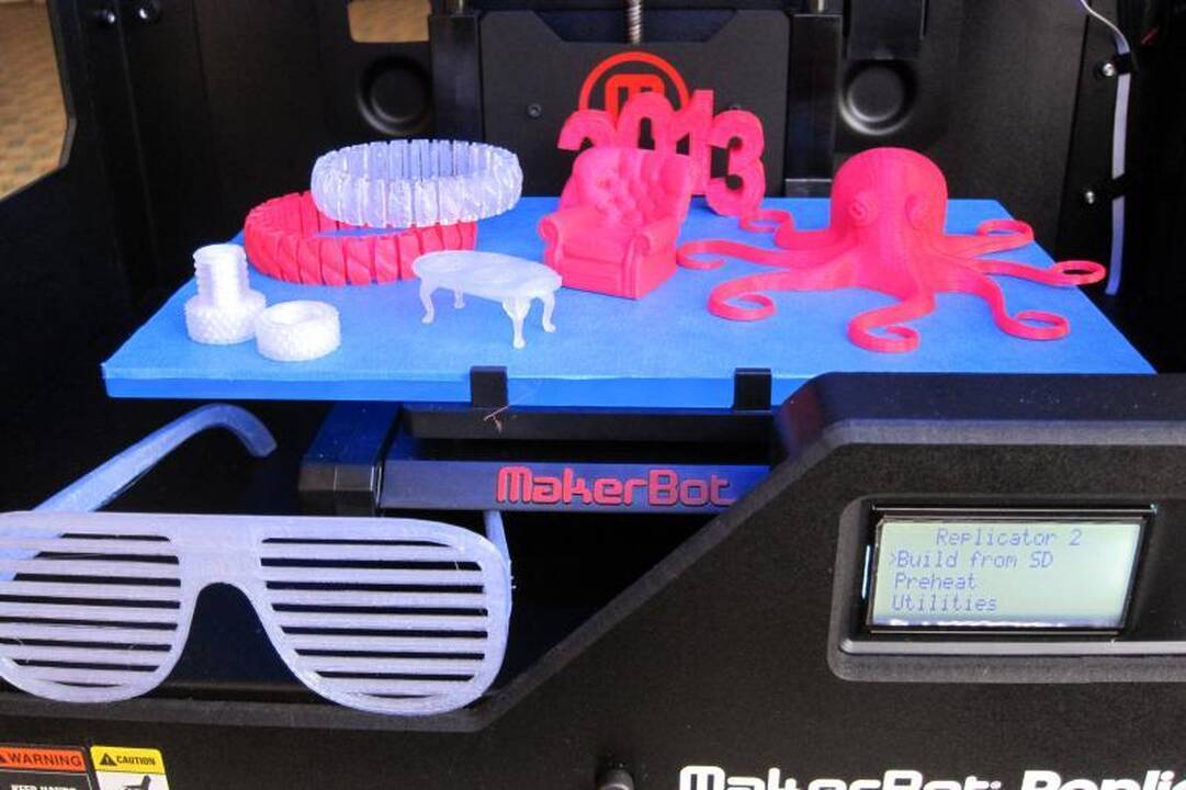 3D spausdintuvas – jau Klaipėdos „Topo centre“!