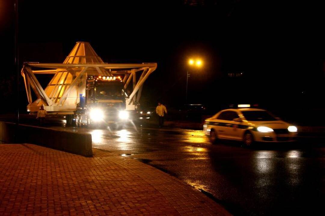 Į Klaipėdos uostą keliavo nestandartinis krovinys