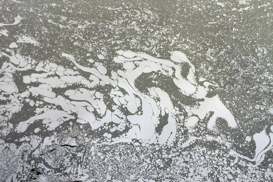 Paniką kėlė juoda dėmė Baltijos jūroje ties Klaipėda
