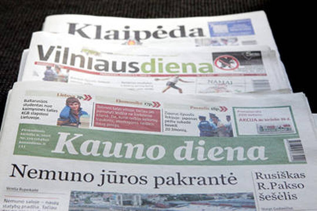 Leidinius prenumeruoja beveik ketvirtadalis gyventojų 