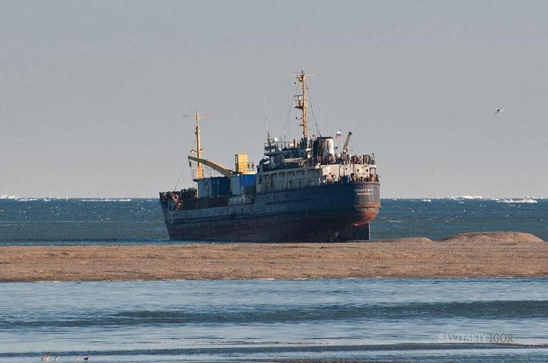 Audringoje Ochotsko jūroje dingo rusų laivas su 11 žmonių