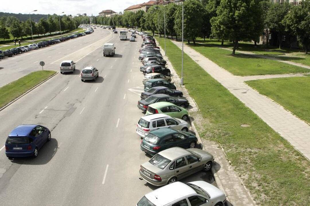 Karaliaus Mindaugo prospekte keisis automobilių statymo sąlygos
