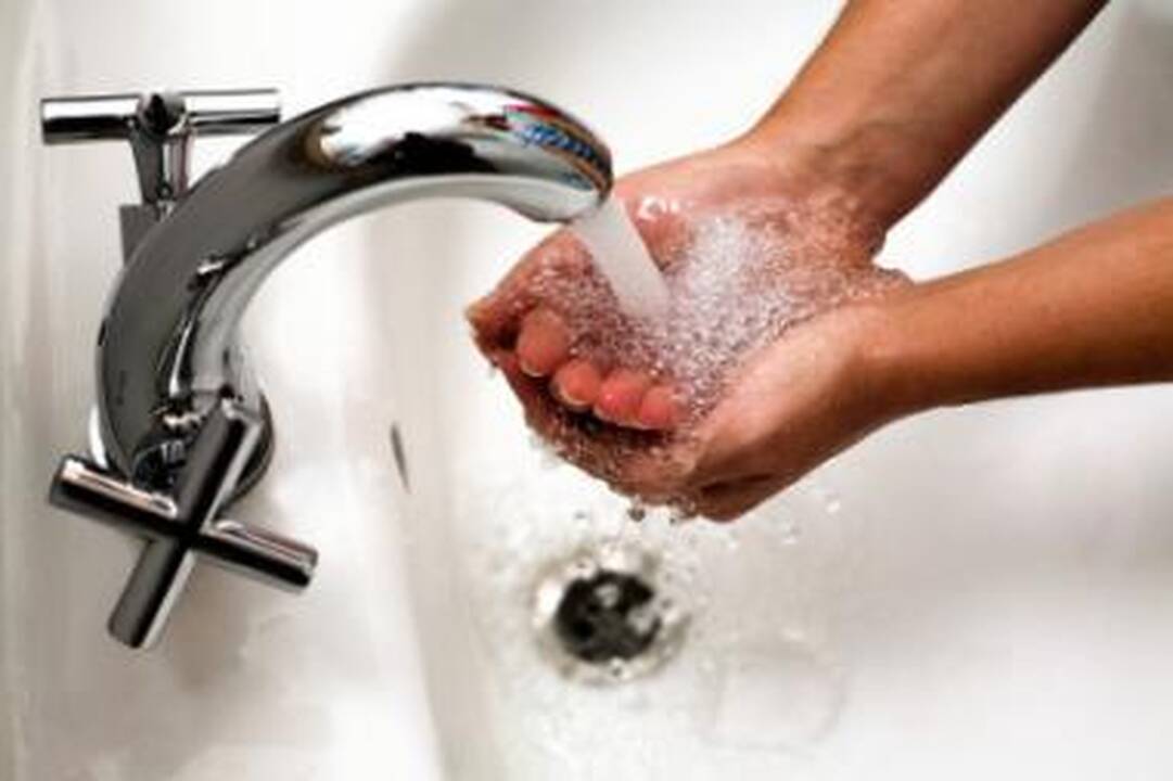 Pasaulis mini švarių rankų dieną