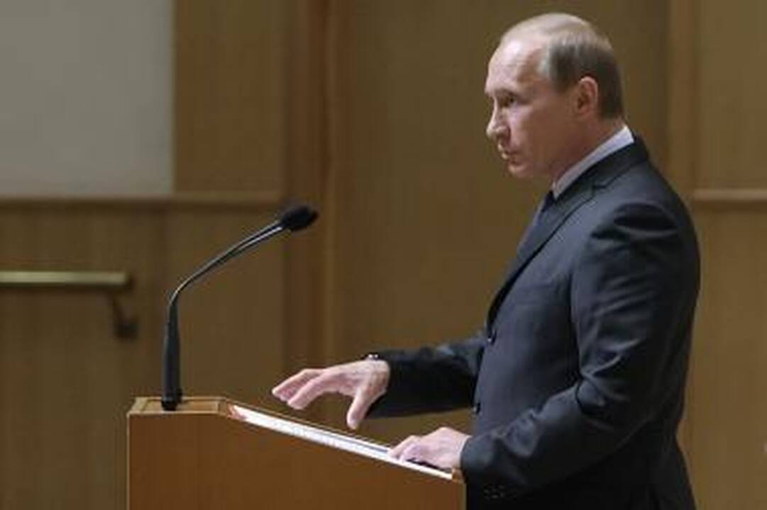 V.Putinas: "Gamyklos Mažeikiuose Rusijos įmonės nenupirko dėl politinių sprendimų"
