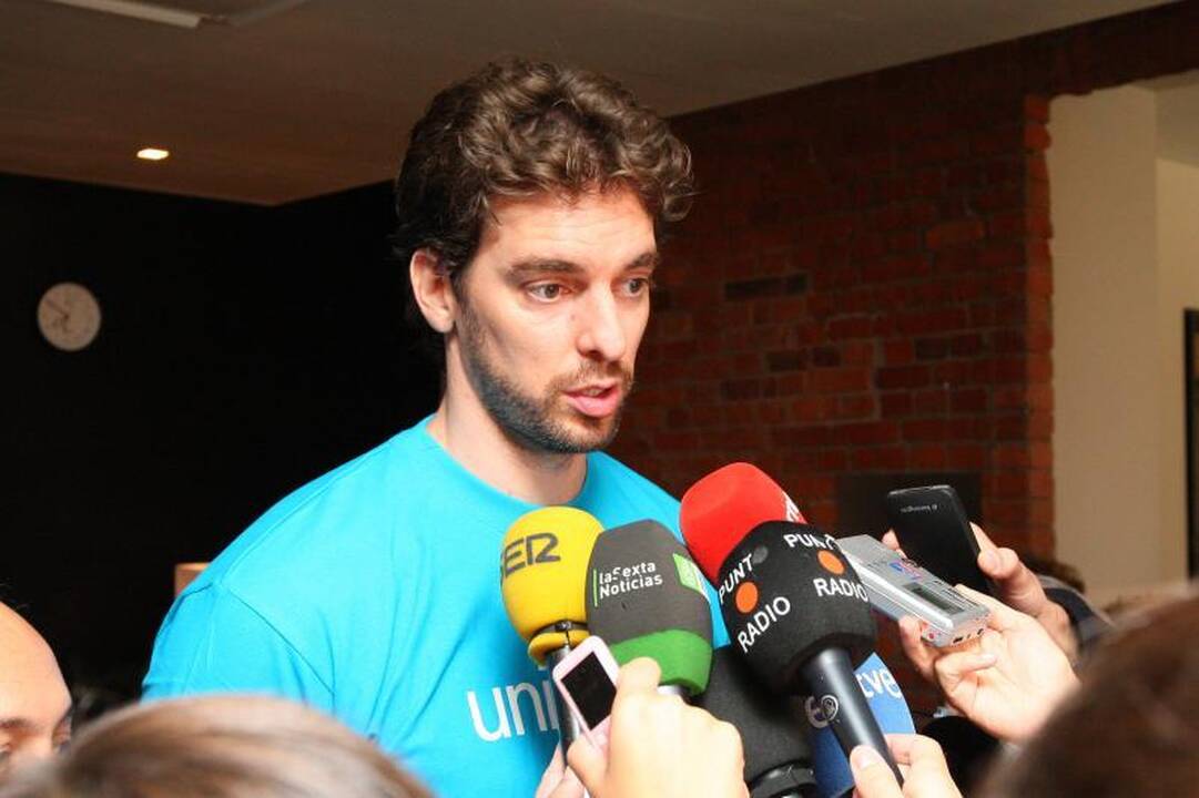 Pau Gasolis Kaune surado laiko ir visuomeninei veiklai