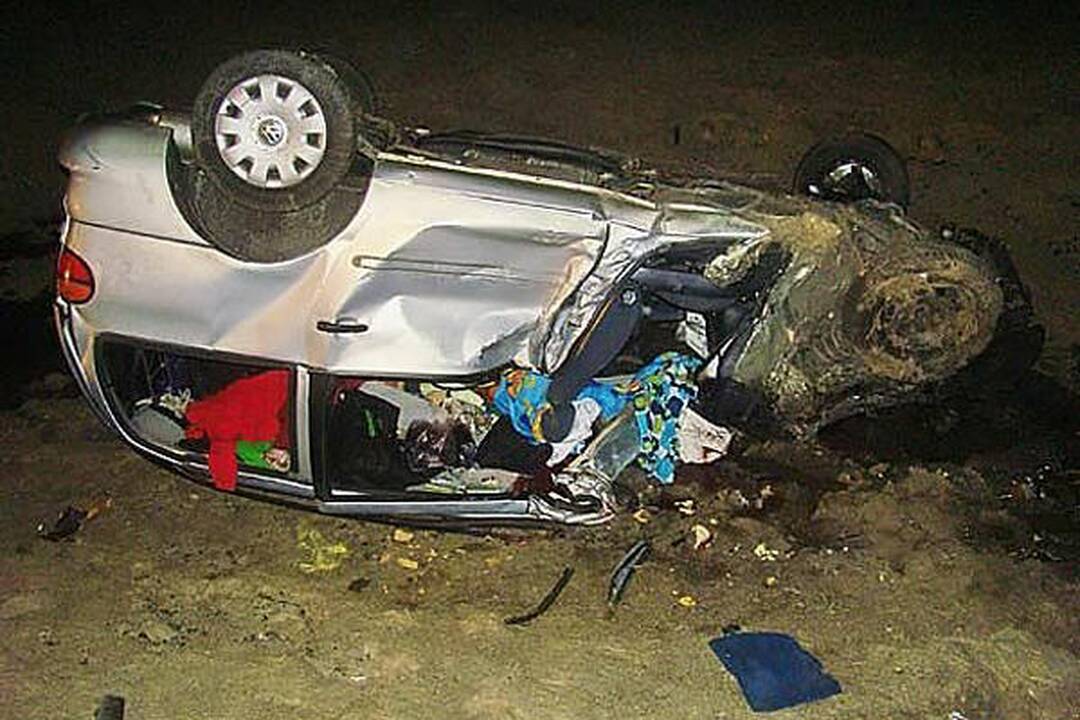 Tragiška klaipėdiečių žūtis netoli Kazlų Rūdos