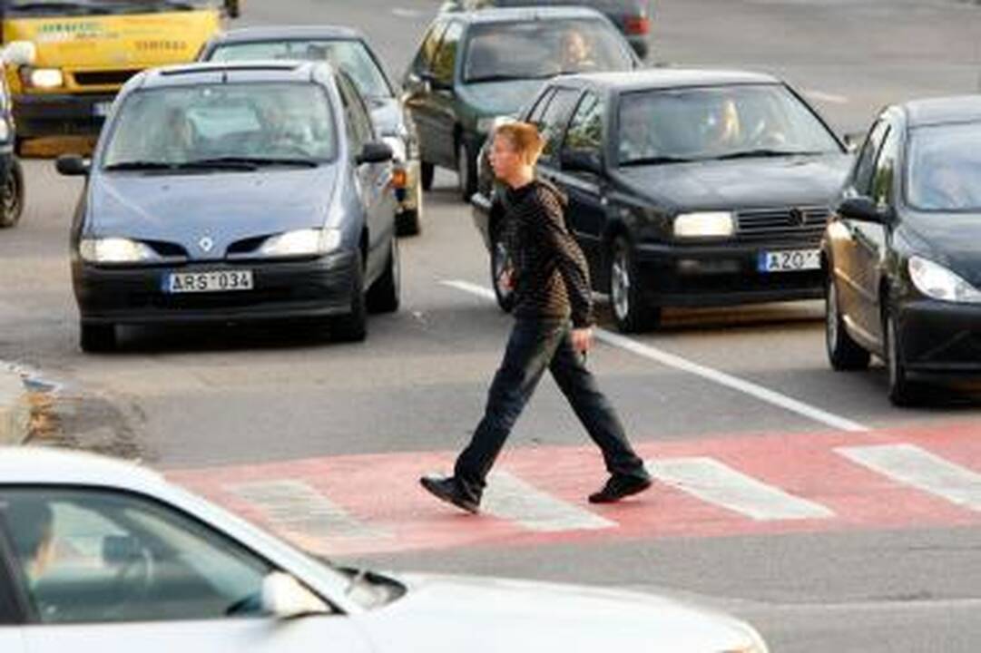 Kauno gatvėse sužaloti pėstieji