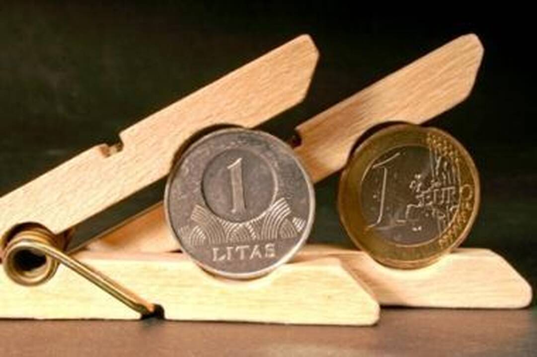 Norima nustatyti aplinkybes, kurios leistų keisti lito kursą