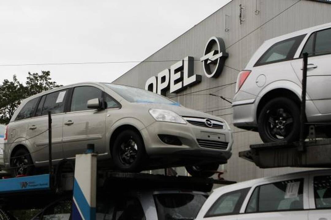GM ramina streikuojančius "Opel" darbuotojus