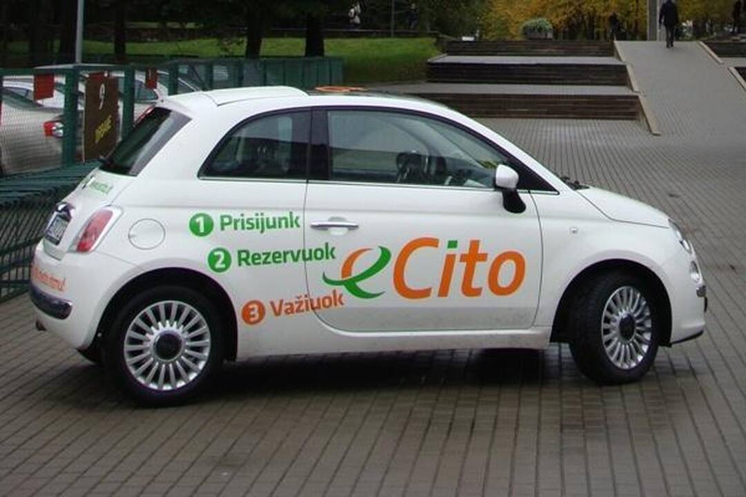 „eCito“ dalijimosi automobiliu paslauga - ir studentams