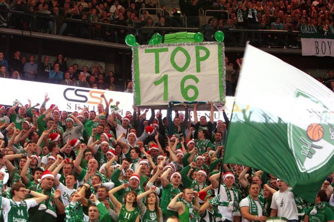„Žalgiris“ namuose tvirtai žengė į „Top 16“