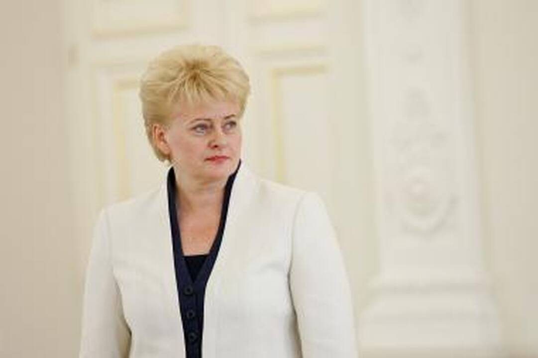 Prezidentę palankiai vertina 84 proc. gyventojų, premjerą - 10 proc.
