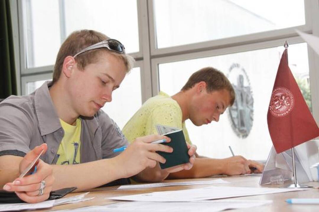 Kauno universitetuose - būsimųjų studentų antplūdis