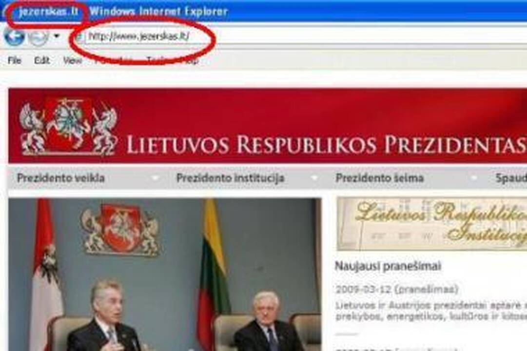 Č.Jezerską programišiai jau tituluoja prezidentu