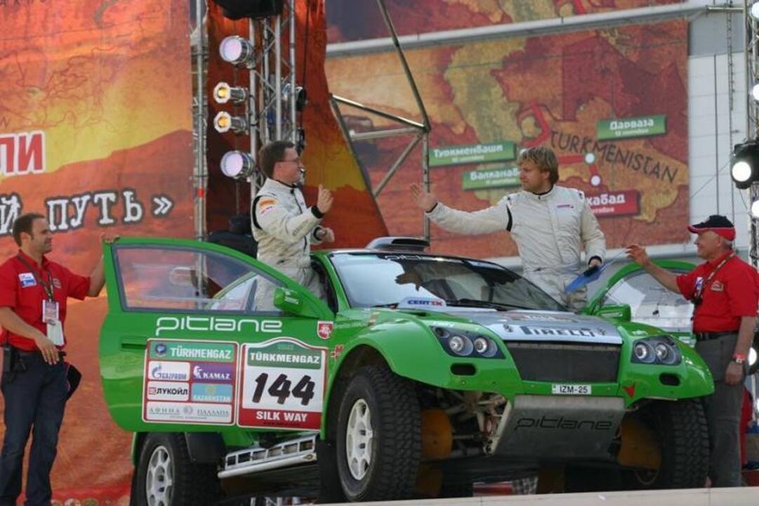 Priešpaskutinį Dakaro ralio etapą lietuvių ekipažas baigė 30 - tas