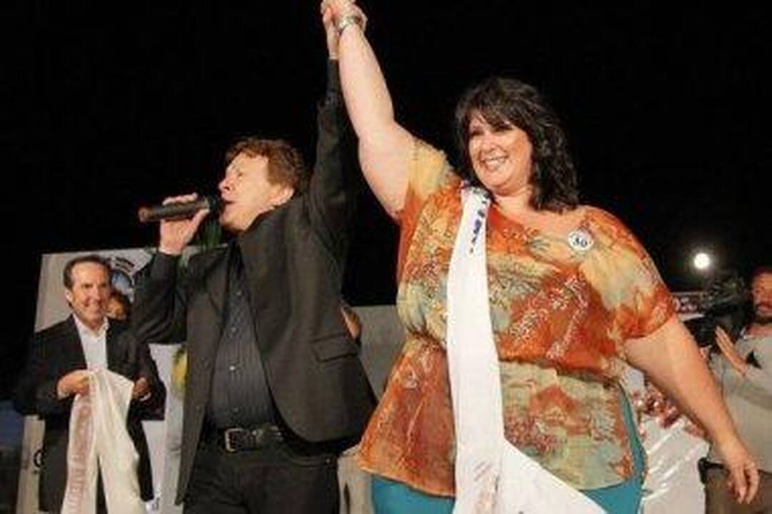 Italijoje išrinkta 170 kilogramų sverianti ''Mis Apkūnioji"