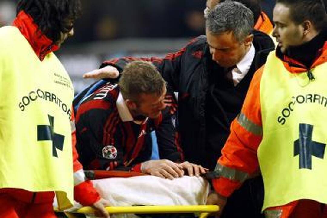 Trauma užvėrė D.Beckhamui kelią į pasaulio čempionatą