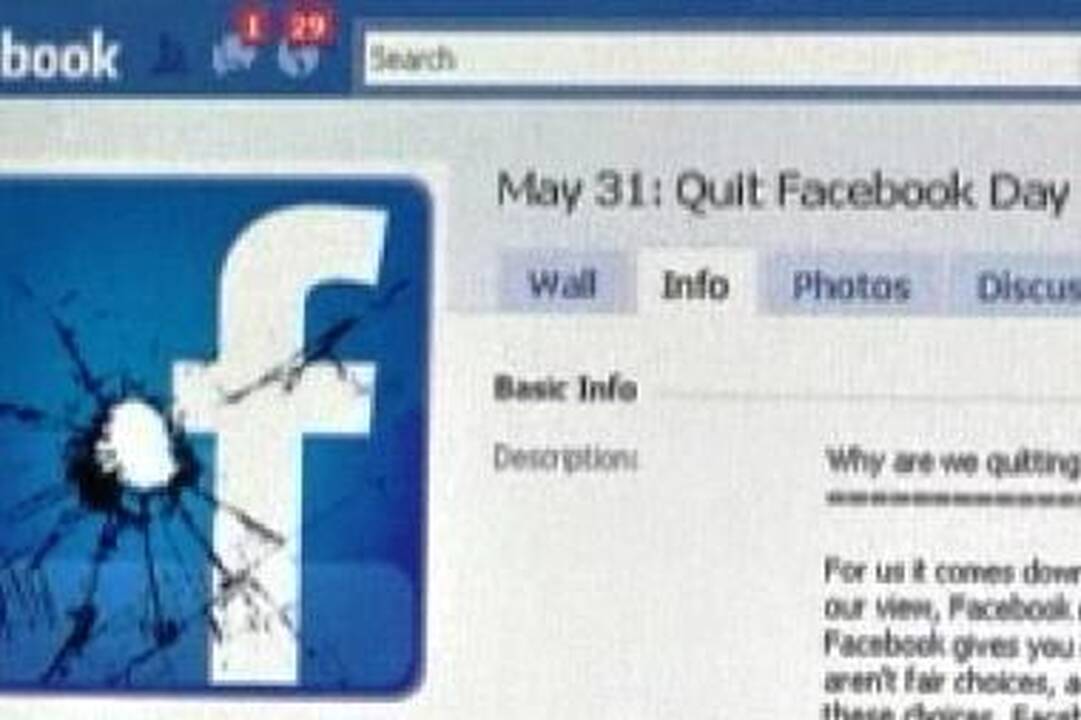 Vartotojai Rusijoje vėl negali patekti į "Facebook" puslapį "Živoj žurnal"