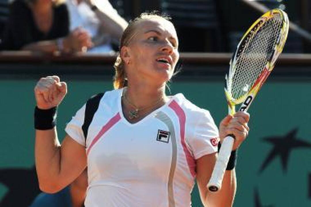 Atviro Prancūzijos teniso čempionato finale kausis dvi rusės