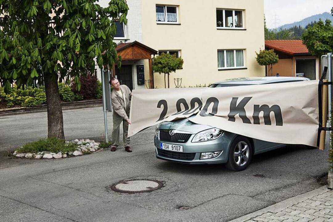 Taupumo rekordas: su "Škoda" – 2006 km vienu baku