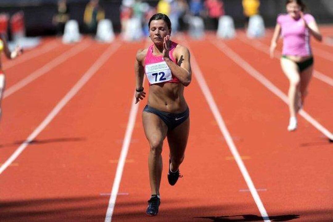 Sprinterė Lina Grinčikaitė - trečioji Europoje