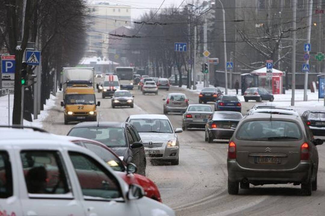 Orai Kaune: kitą savaitę vėl spaus šaltis