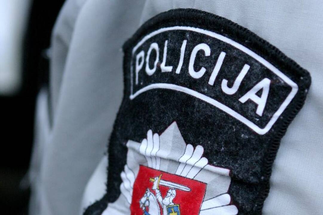 Per avariją Vilniuje nukentėjo du policininkai