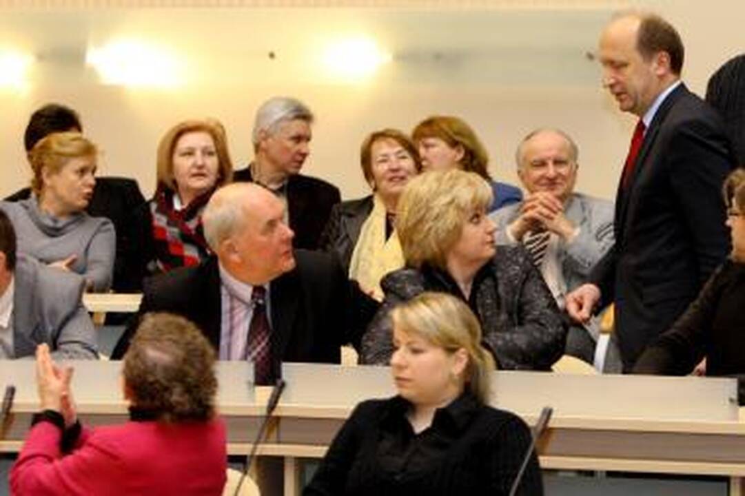 Nepatogūs kauniečių klausimai A.Kubiliui