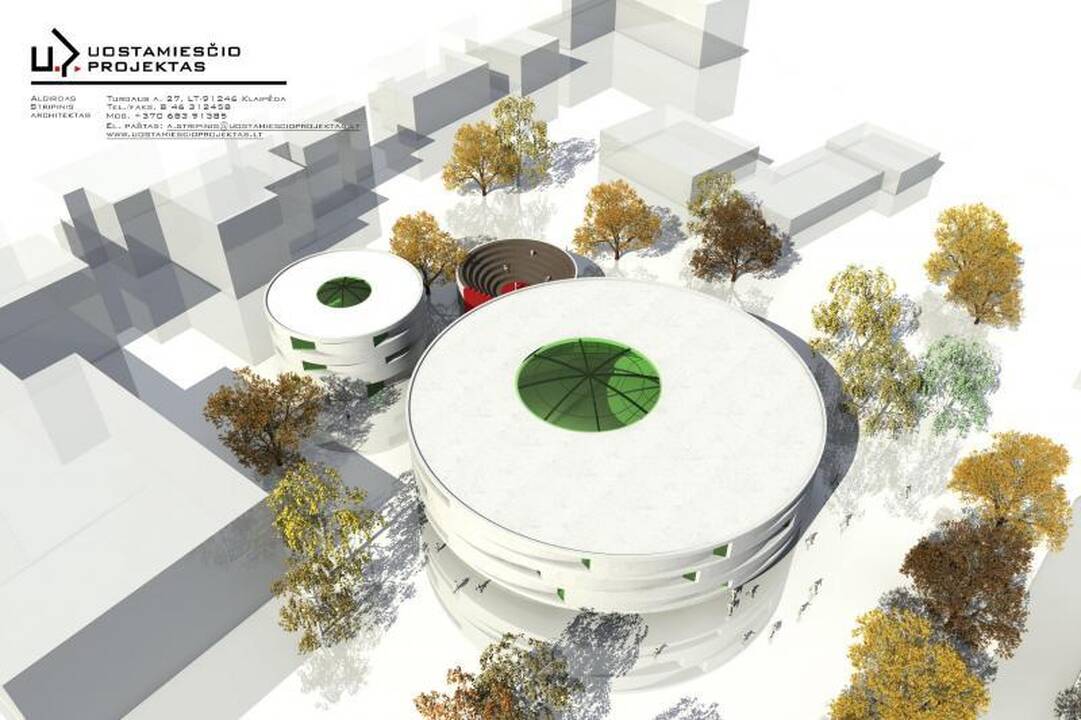 Vietoje Palangos vasaros estrados iškils modernus centras
