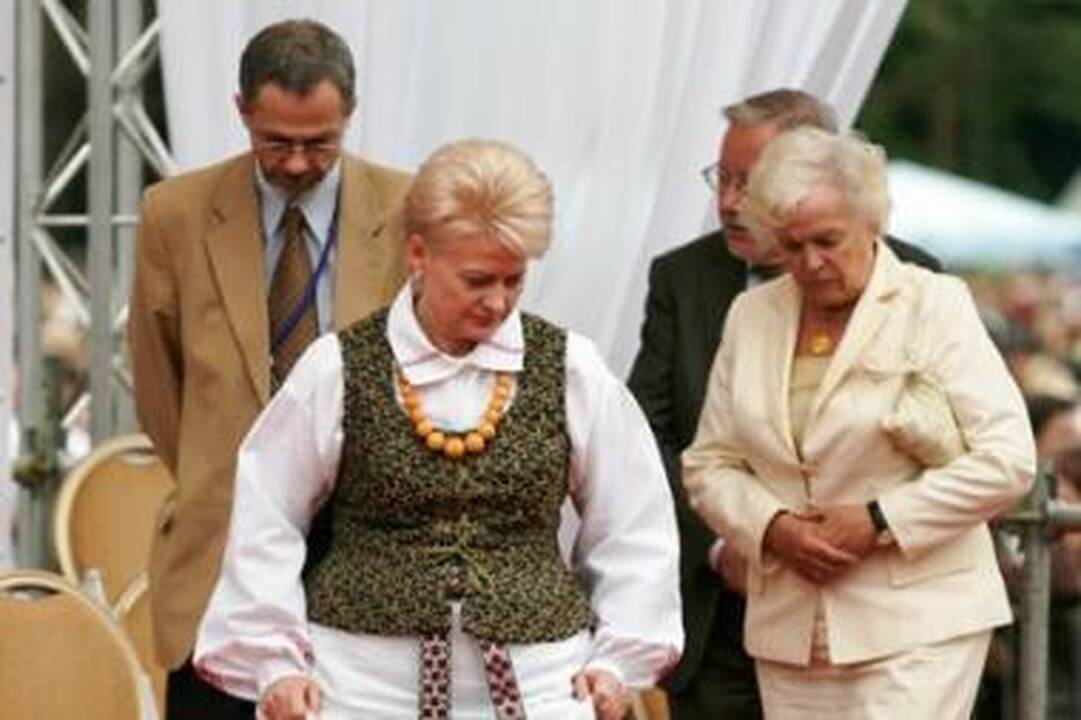 Prezidentė Jonines švęs Aukštaitijoje