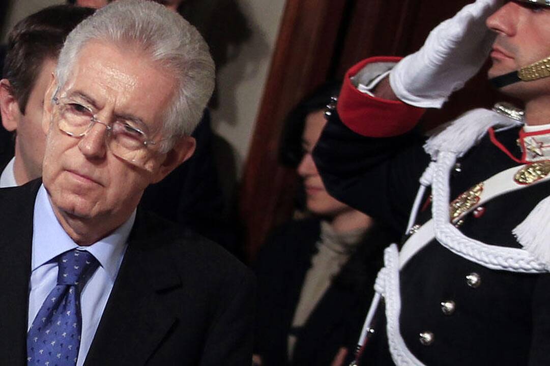 Italijos akimirkos žvaigždė M.Monti: S.Berlusconi priešingybė