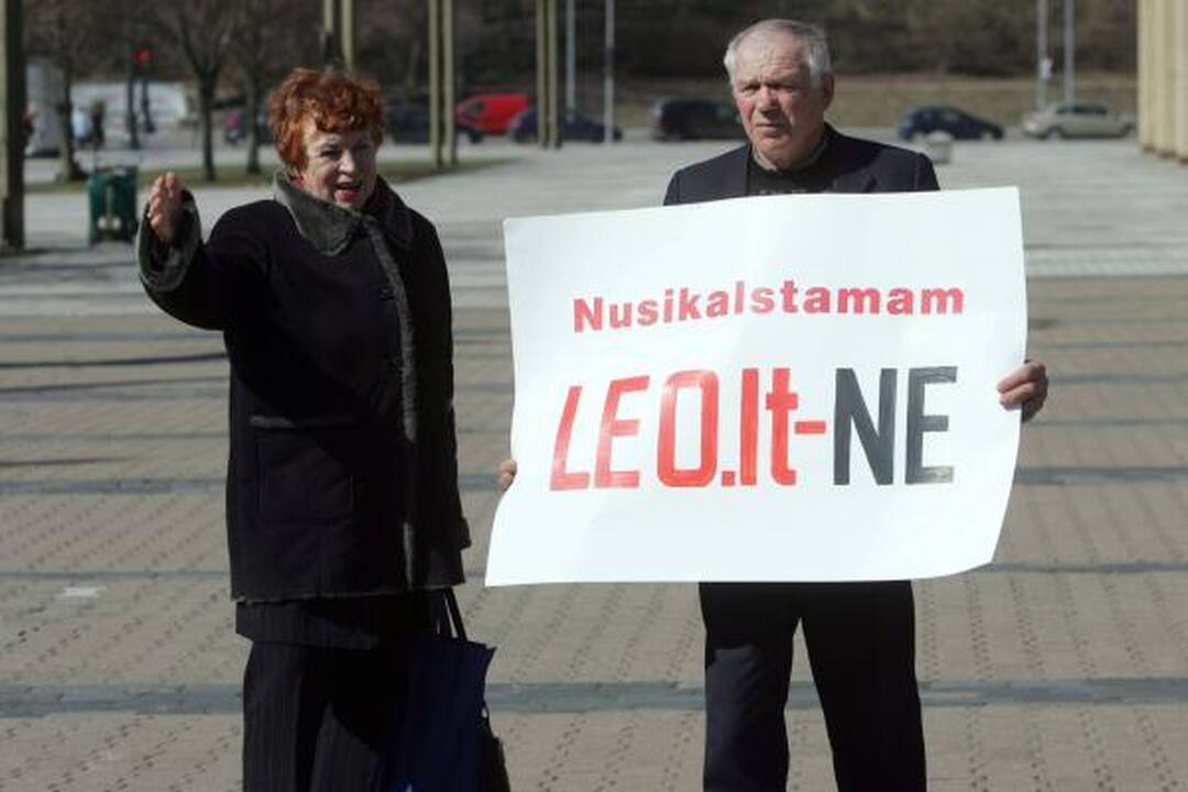 Visuomenė – prieš „Leo LT“