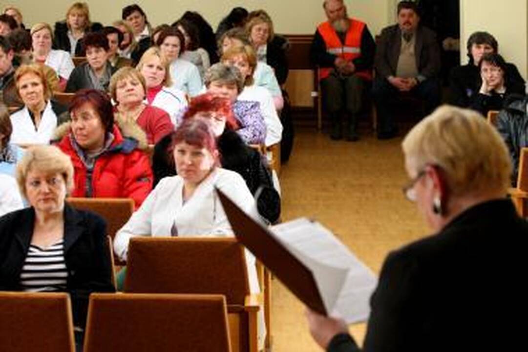 Žiegždrių ligoninės medikai grasina streikais