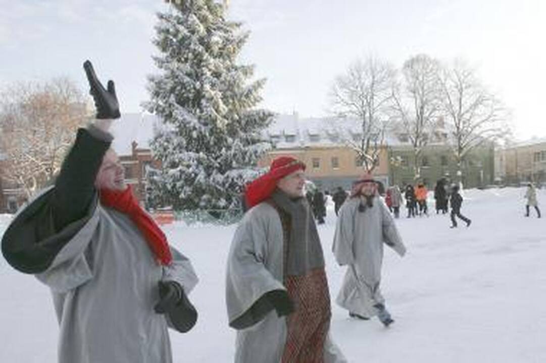 Trys karaliai Kaune buvo kuklūs